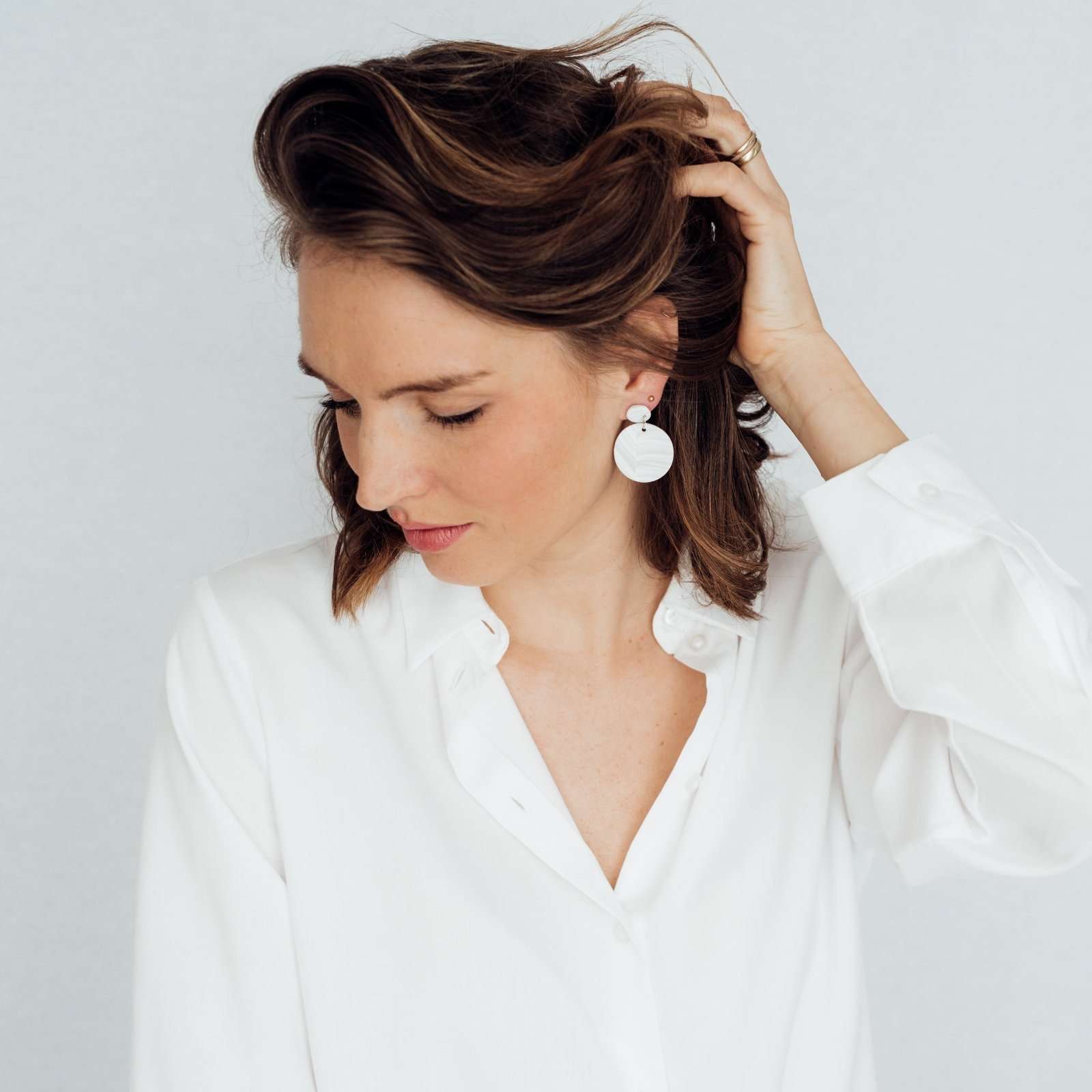 Circle Small - Ohrringe 12 Moderner Christlicher Schmuck für Frauen auf Mookho.de.