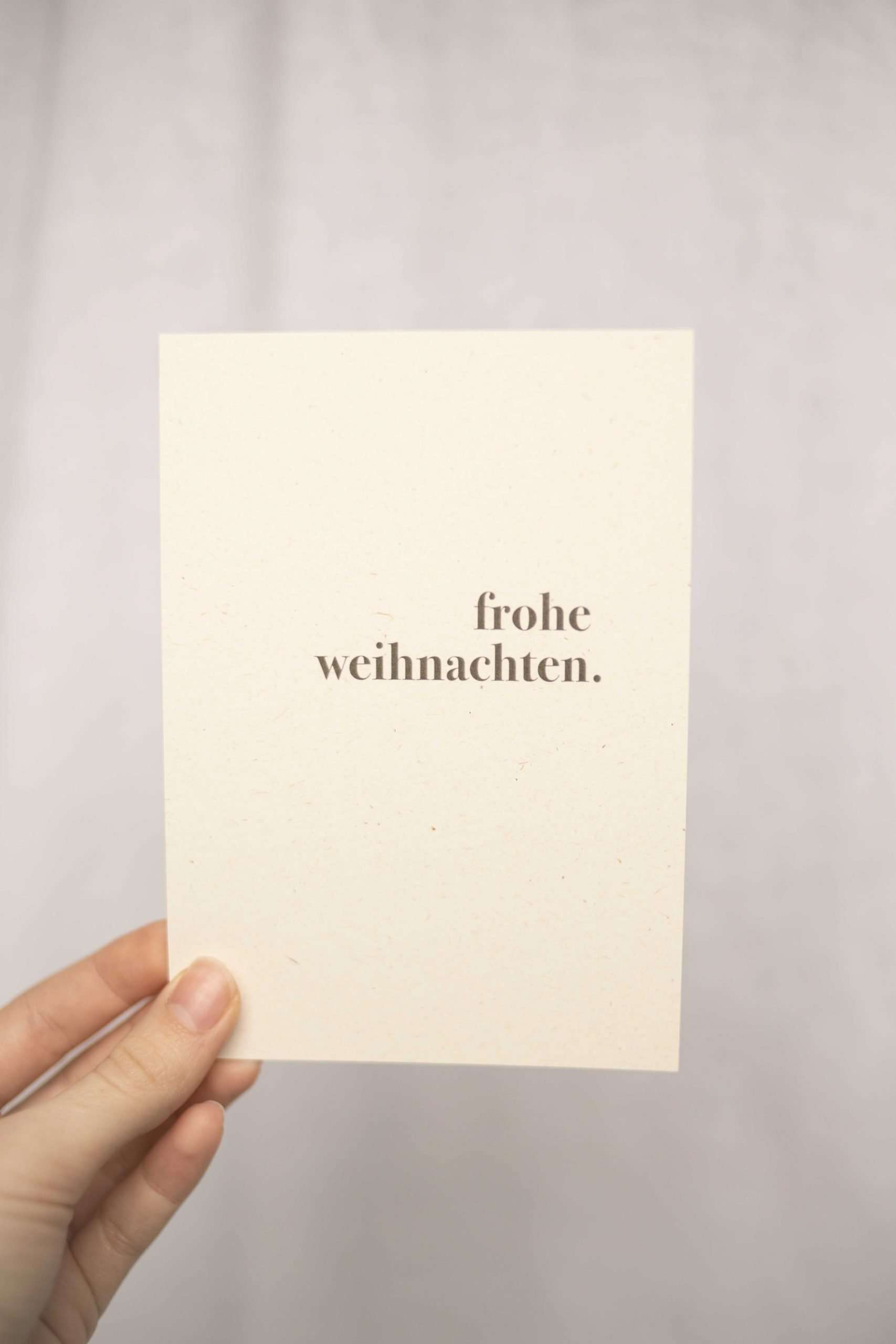 frohe weihnachten - Karte A6 2 Frohe Weihnachten Karte mit minimalistischer Design, christliche Grußkarte, Weihnachten 2023.