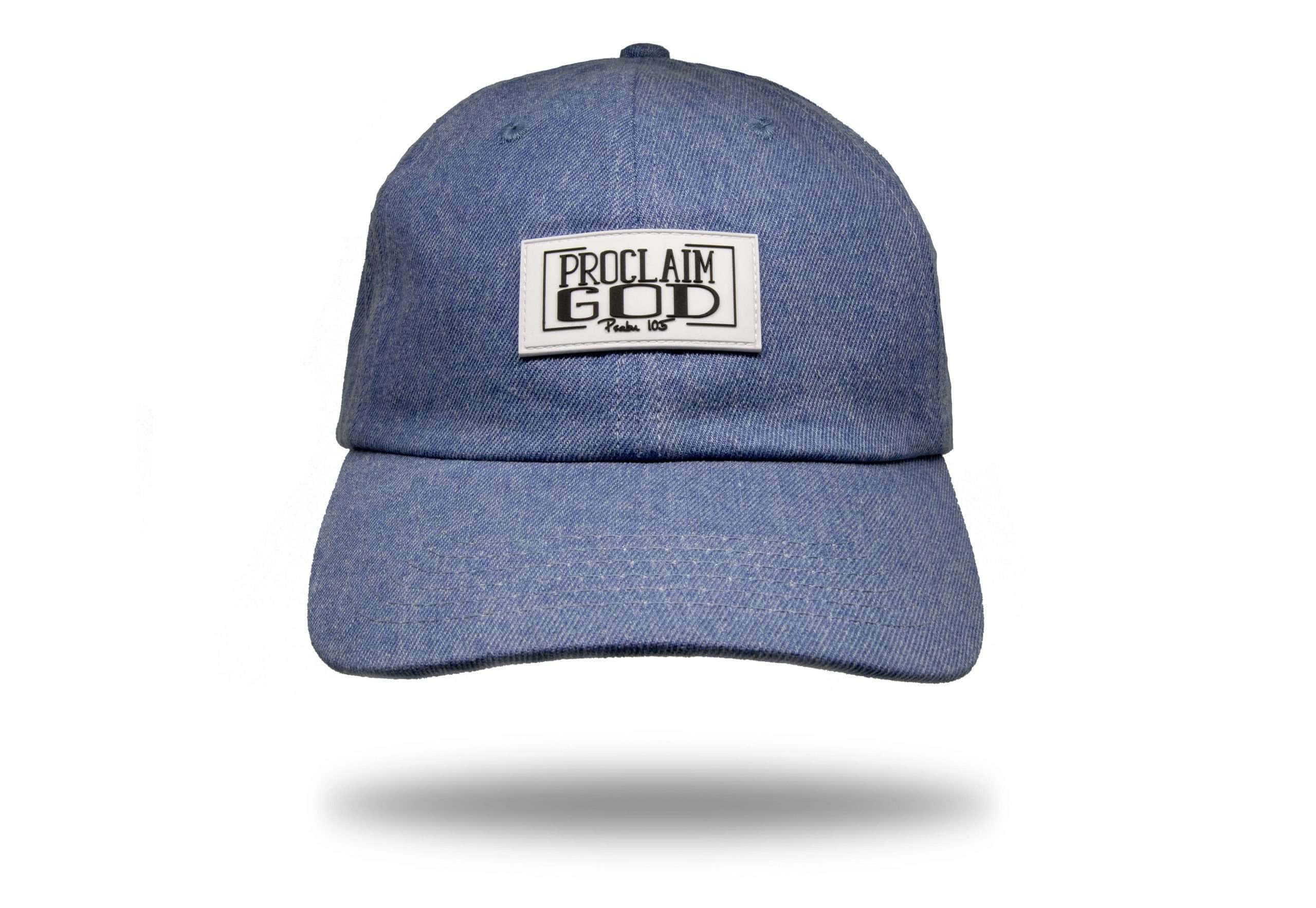 Modischer Christlicher Baseballcap mit Bibelzitat für Glaubensstärke.