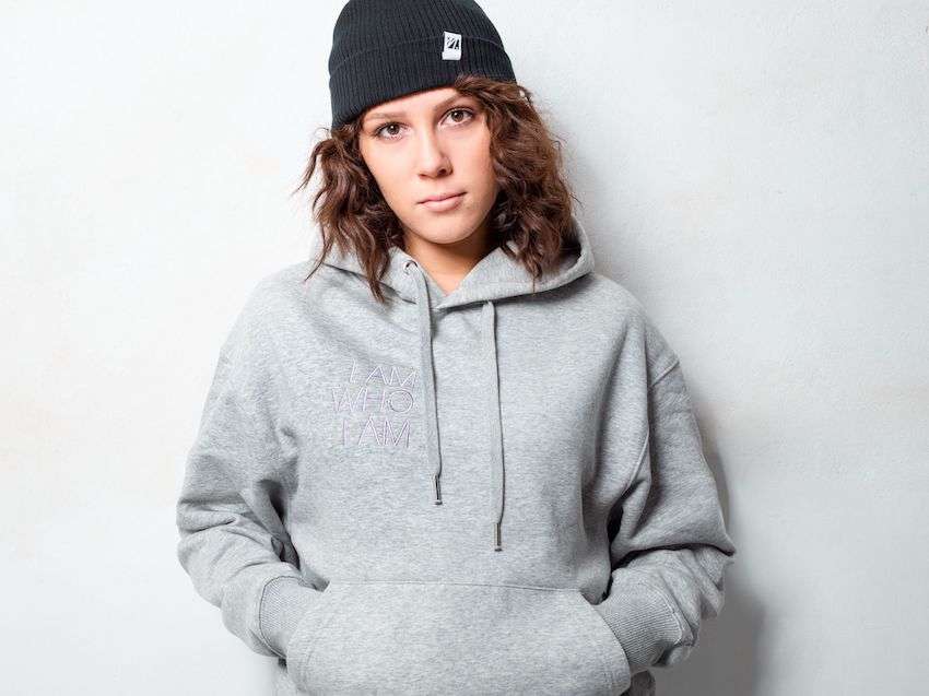 Moderner Bibelvers Kapuzenpullover für christliche Mode, christlicher Fashiontrend.