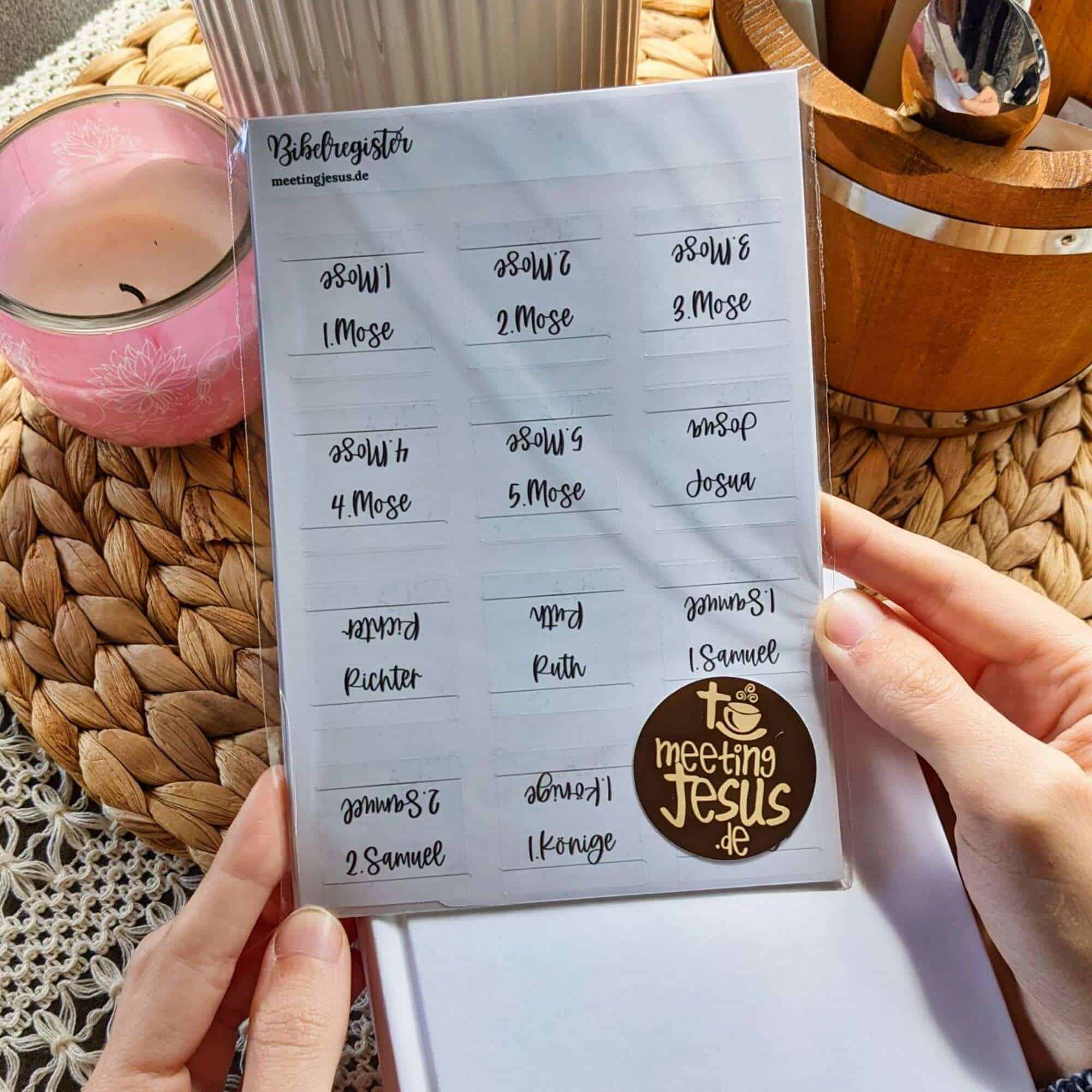 Bibelregister „Marmor“ | Griffregister für die Bibel | Bibel-Griffregister | Selbstklebend | Lettering | Weiß 2 Stillfasche für Bibelnotizen, christliche Bibelregister, Bibelstudium Zubehör, christliche Notizbox.