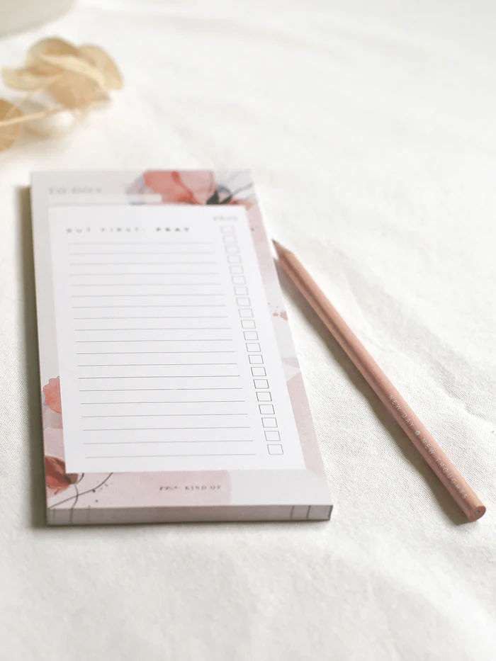 2er-Set Beistifte – New Day 6 Notizblock mit christlichem Design und Stift - christliche Marken auf mookho.de.