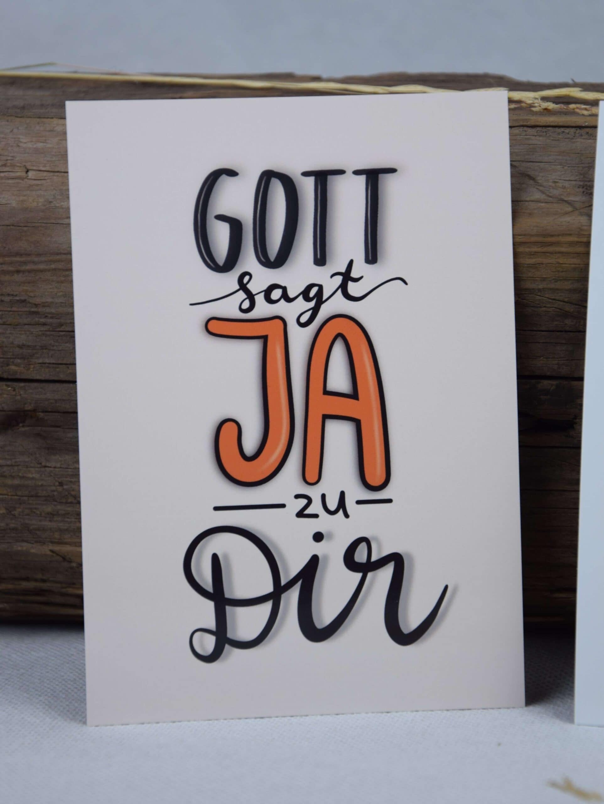 3er Kartenset "Gott" 3 Segenskarte mit christlichem Wunschmotiv, christliche Grußkarte, religiöse Botschaft, Bibelzitat, Glaubensspruch.