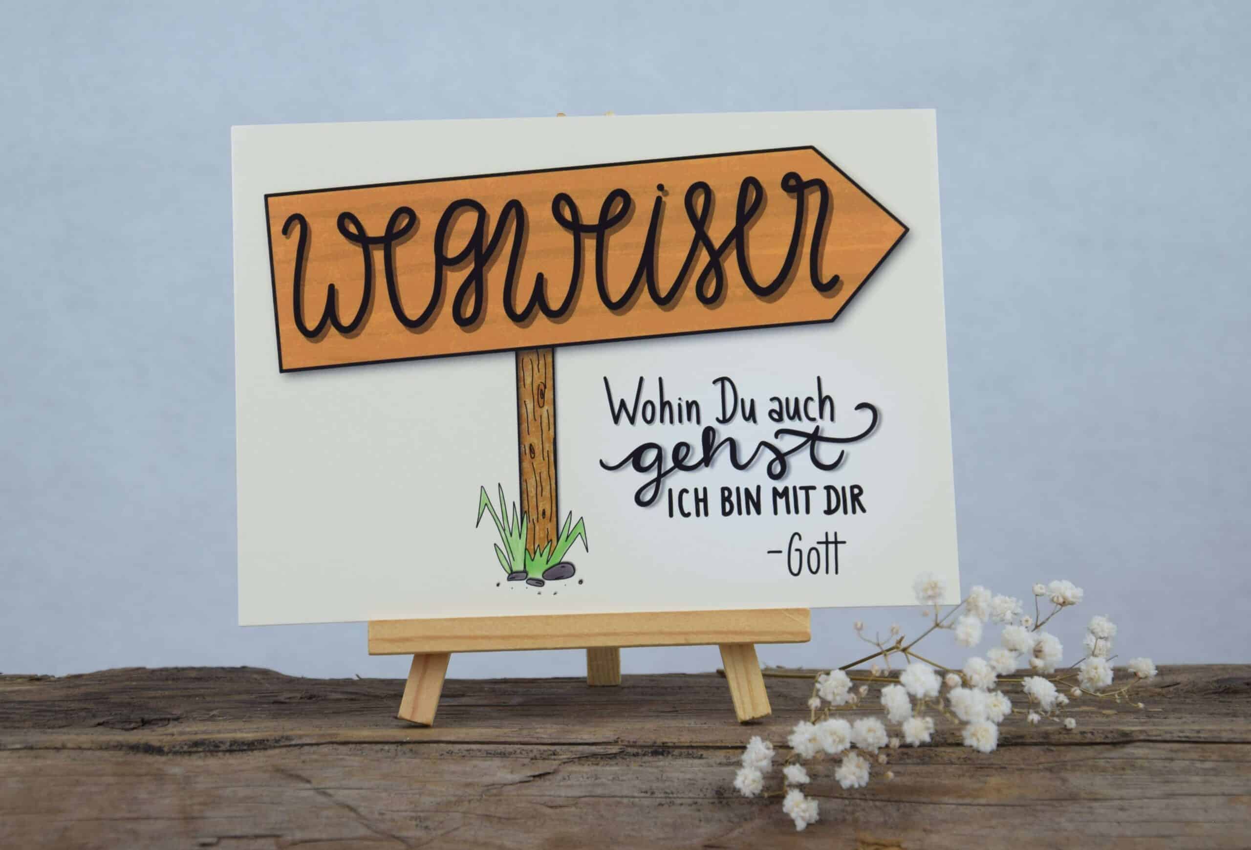3er Kartenset "Veränderung" 3 Gottesdienst Schild mit christlichem Spruch auf Holzständer, christliche Marken, christlicher Glaube.