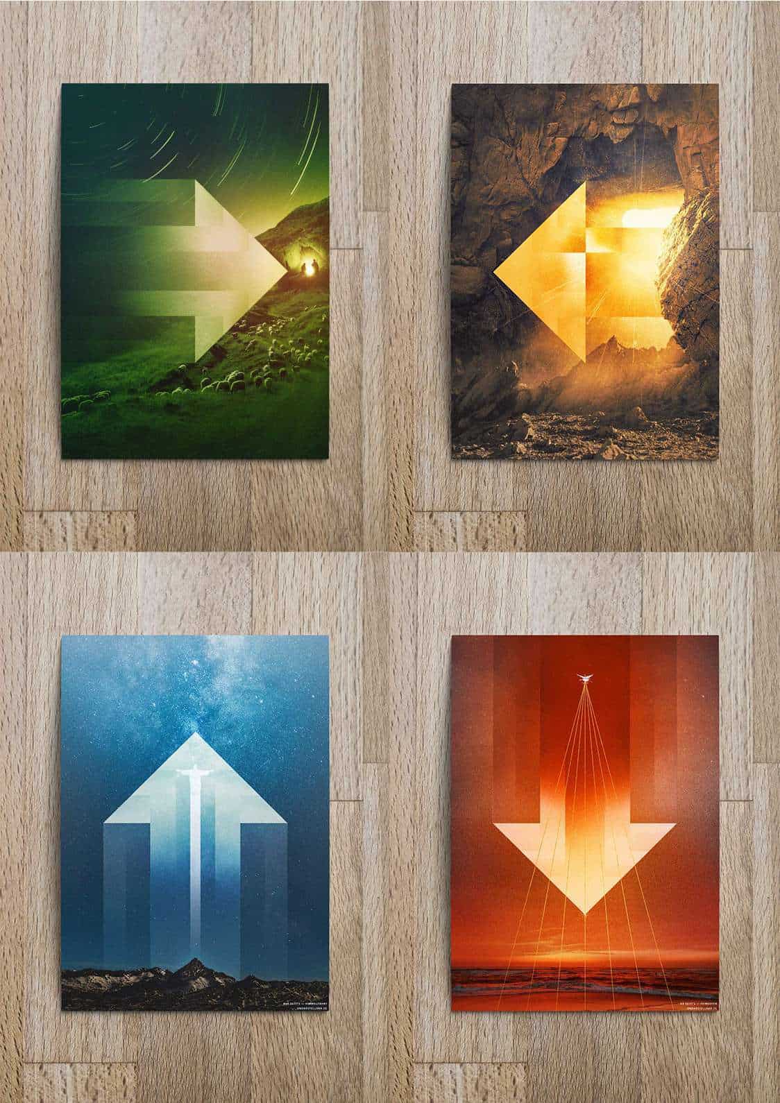 Himmlische inspirierende Kunstwerke für christliche Marken und Glaube online kaufen.