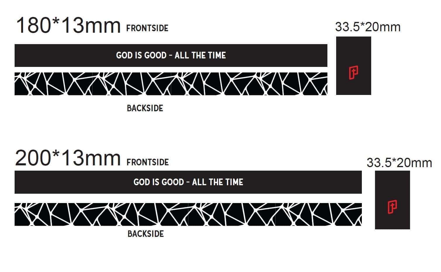 GOD IS GOOD - Wristband 6 Moderner christlicher Schmuck online kaufen.