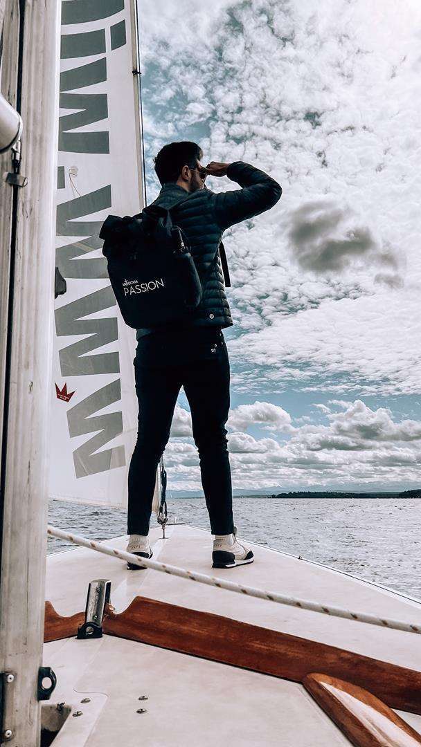 Rucksack - "Passion" 5 Segler auf Segelboot mit Christlichem Merchandise, christliche Marken, Glaubensartikel, christliche Symbole, christliche Geschenke.