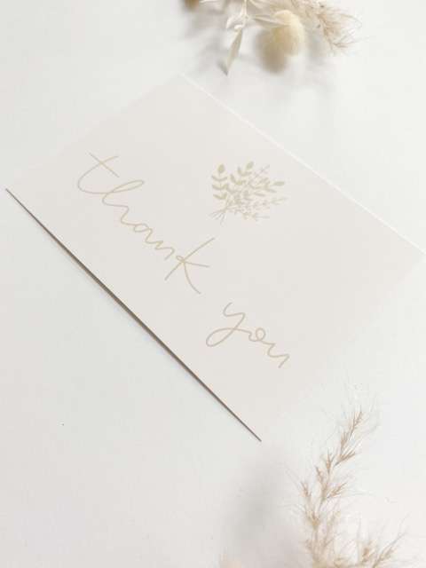 3er Set Thank you Postkarte DIN A6 | Dankeschön | eine Kleinigkeit um Danke zu sagen 2 Dankeschön Karte mit floralen Akzenten, christliches Geschenk, Grußkarte für Christen, christliche Grüße.