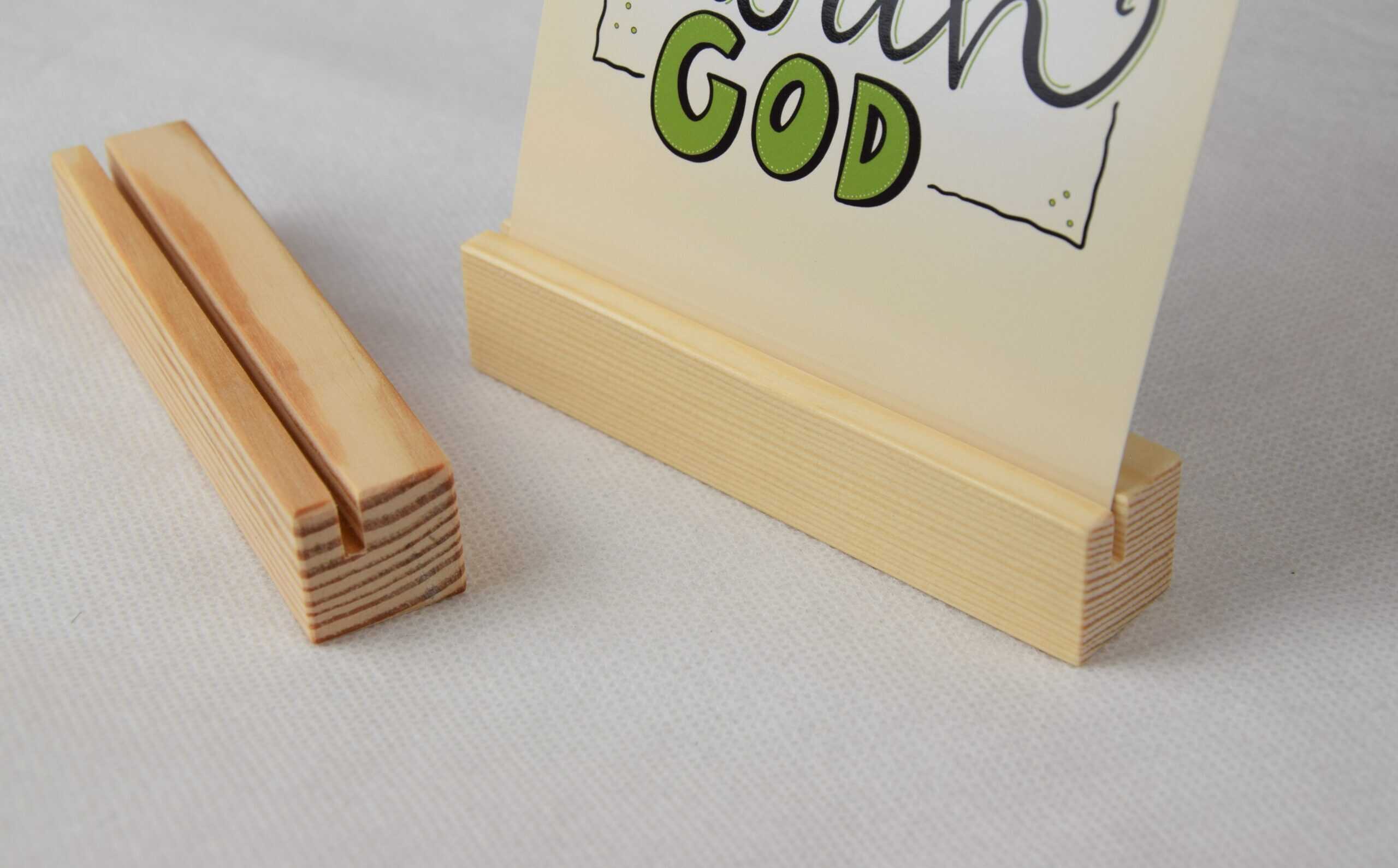 Gottes Segen Holzständer, christliches Kirchenzubehör, christliche Produkte.