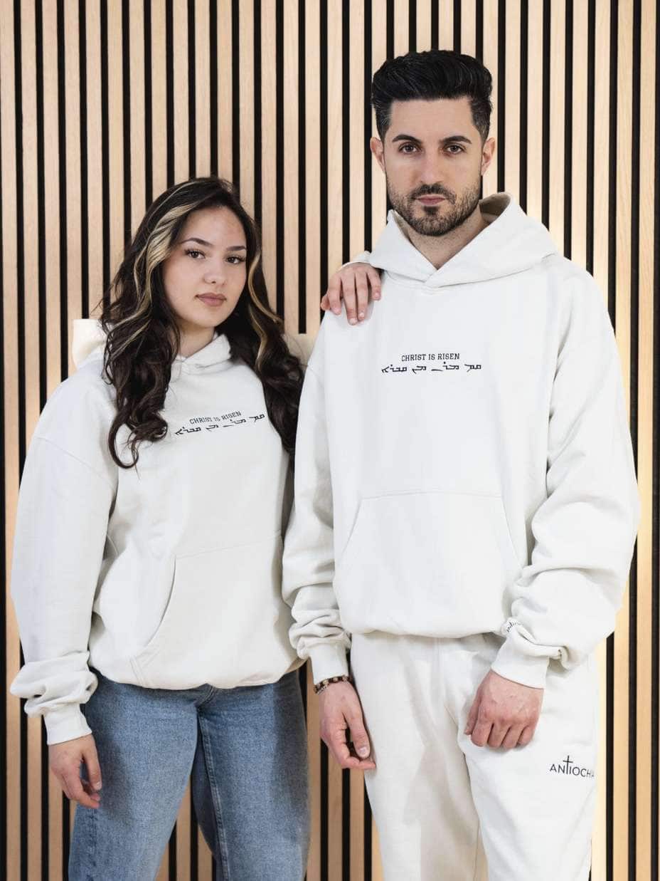 Hoodie Oversize - "Christ is risen" 14 Moderne christliche Hoodies für Frauen und Männer, religiöse Streetwear-Bekleidung.