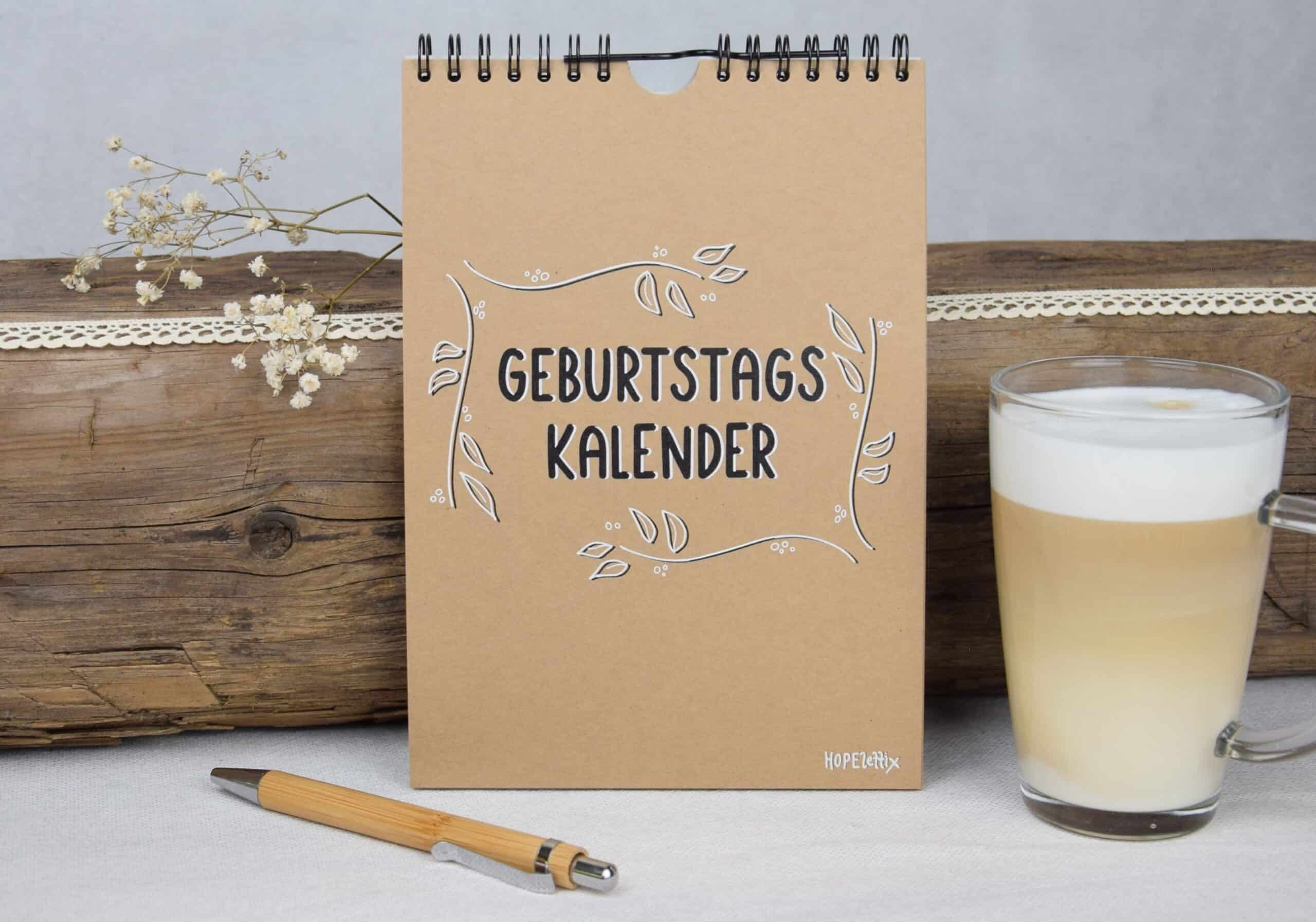 Geburtstagskalender A5 immerwährend 2 Geburtstagskalender mit christlichen Motiven, Geschenkidee, christliche Grußkarten, religiöse Kalender.