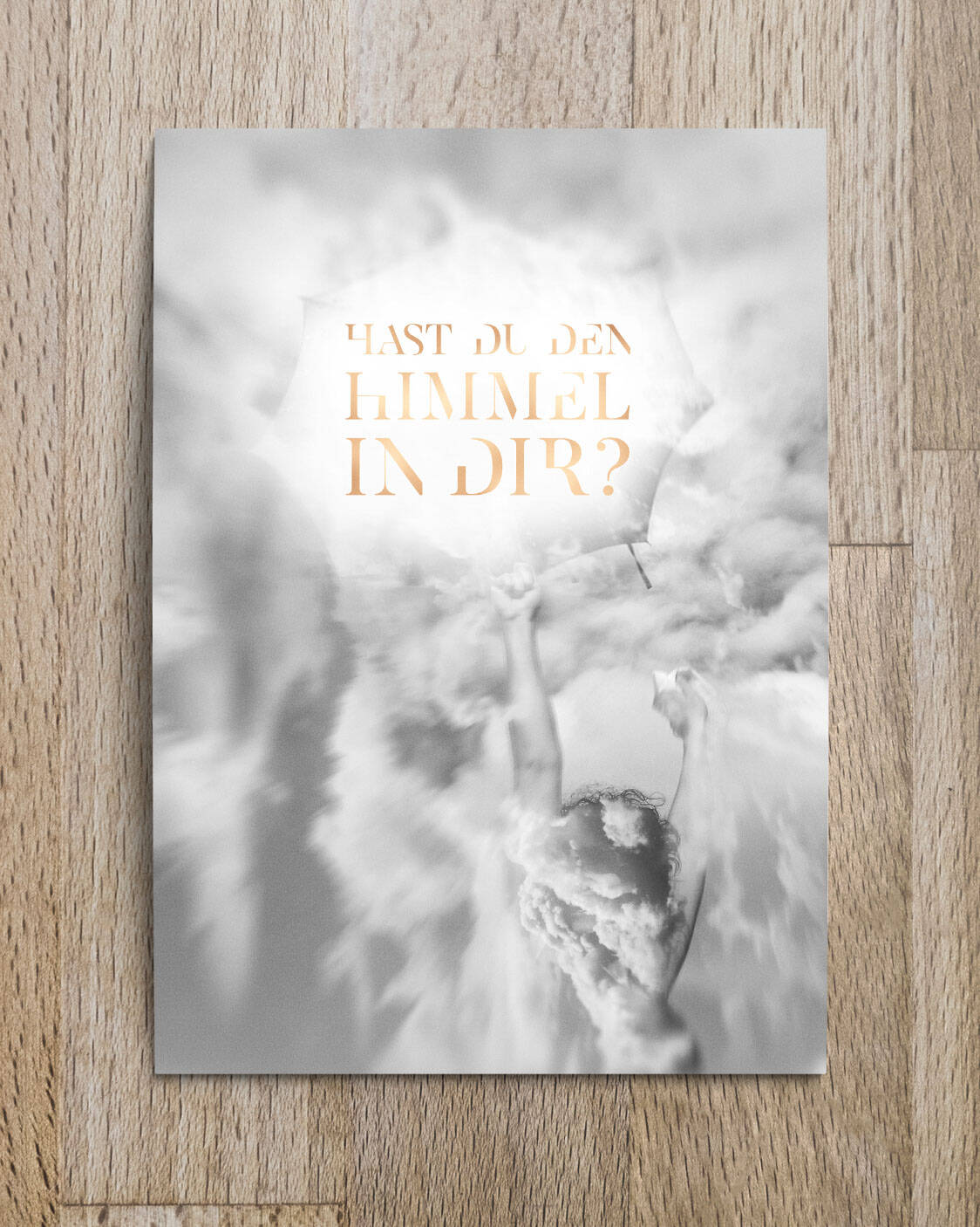 Himmel in dir, christliche Botschaft, spirituelle Inspiration, christliche Motivation, Glaubensspruch.