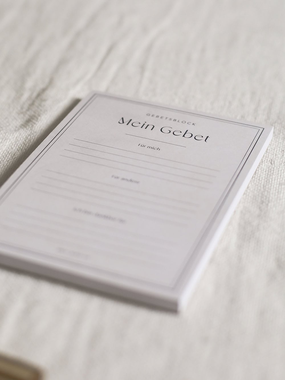 Mein Gebet – Gebetsblock 4 Gebetsblock für Christen, Gebet für mich, christlicher Gebetsblock, religiöses Gebetsschreibset.