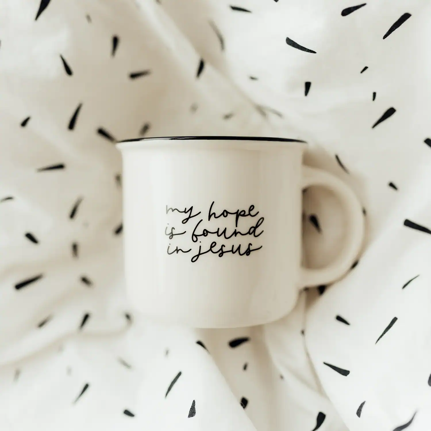 Tasse - My hope is found in Jesus 2 Glaubensgeschenk Tasse mit Bibelvers, christliches Geschenk, Jesus Hoffnung, christlicher Kaffee Becher.