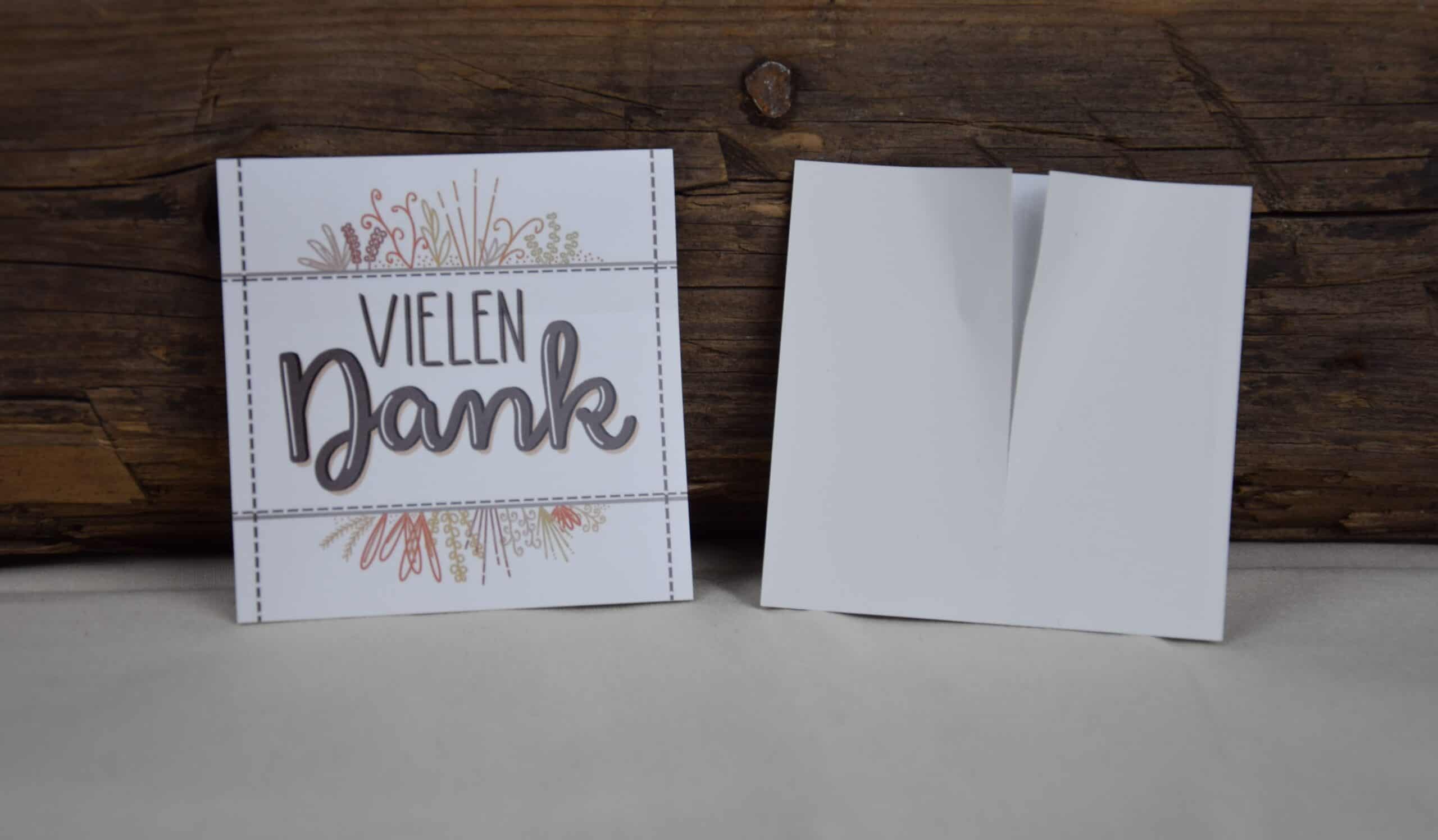 Aufkleber Set Vielen Dank 9 Vergessliche Dankeskarte, christliche Grußkarte, religiöse Wertschätzung, christlicher Dankesgruß.