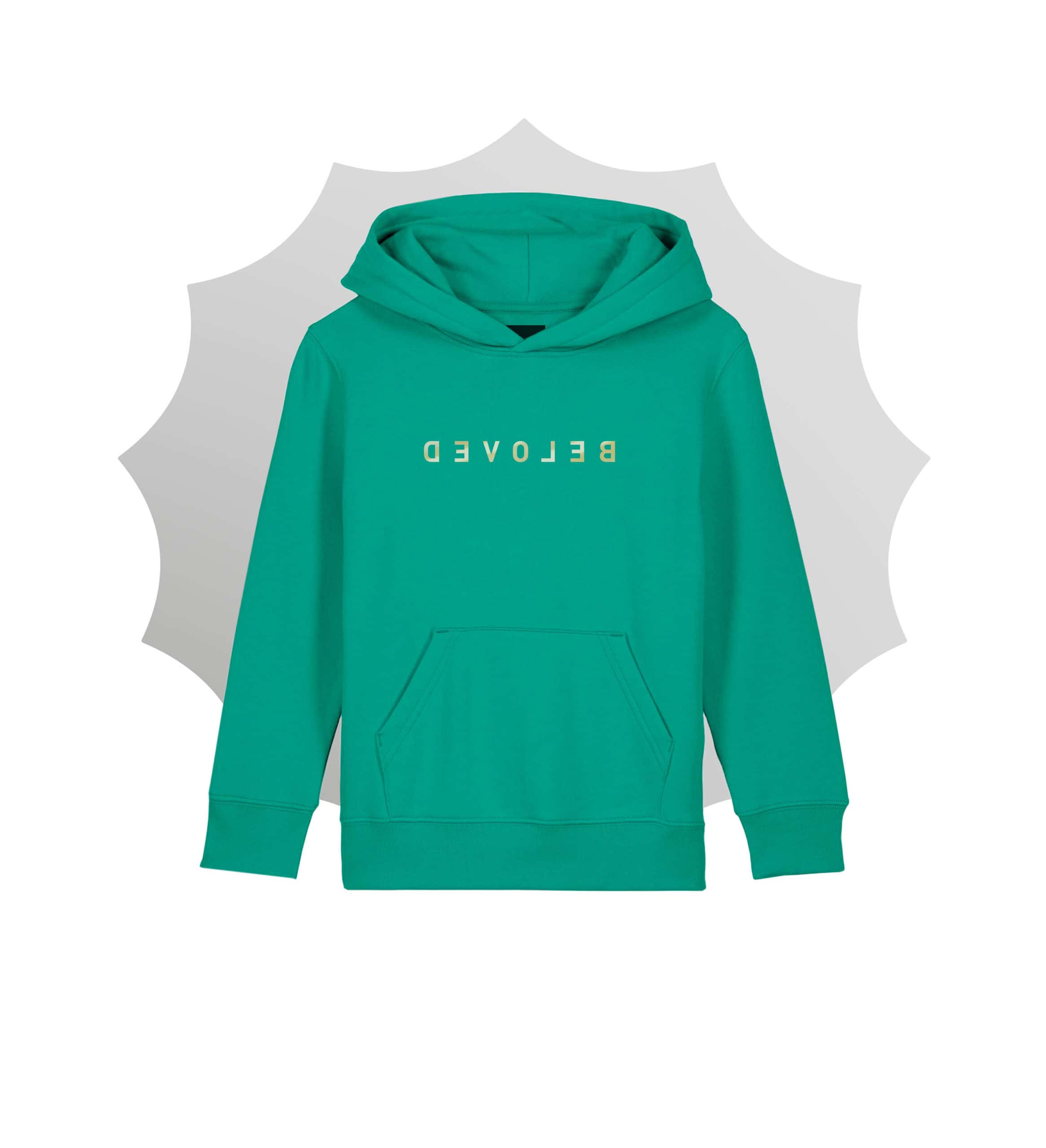 BELOVED | Kinder Hoodie | Mehrere Farben | Bunt | Fairwear Qualität 10 Bevorstehendes christliches Hoodie, trendig, mit Bibelvers, nachhaltige Mode, christliche Kleidung.
