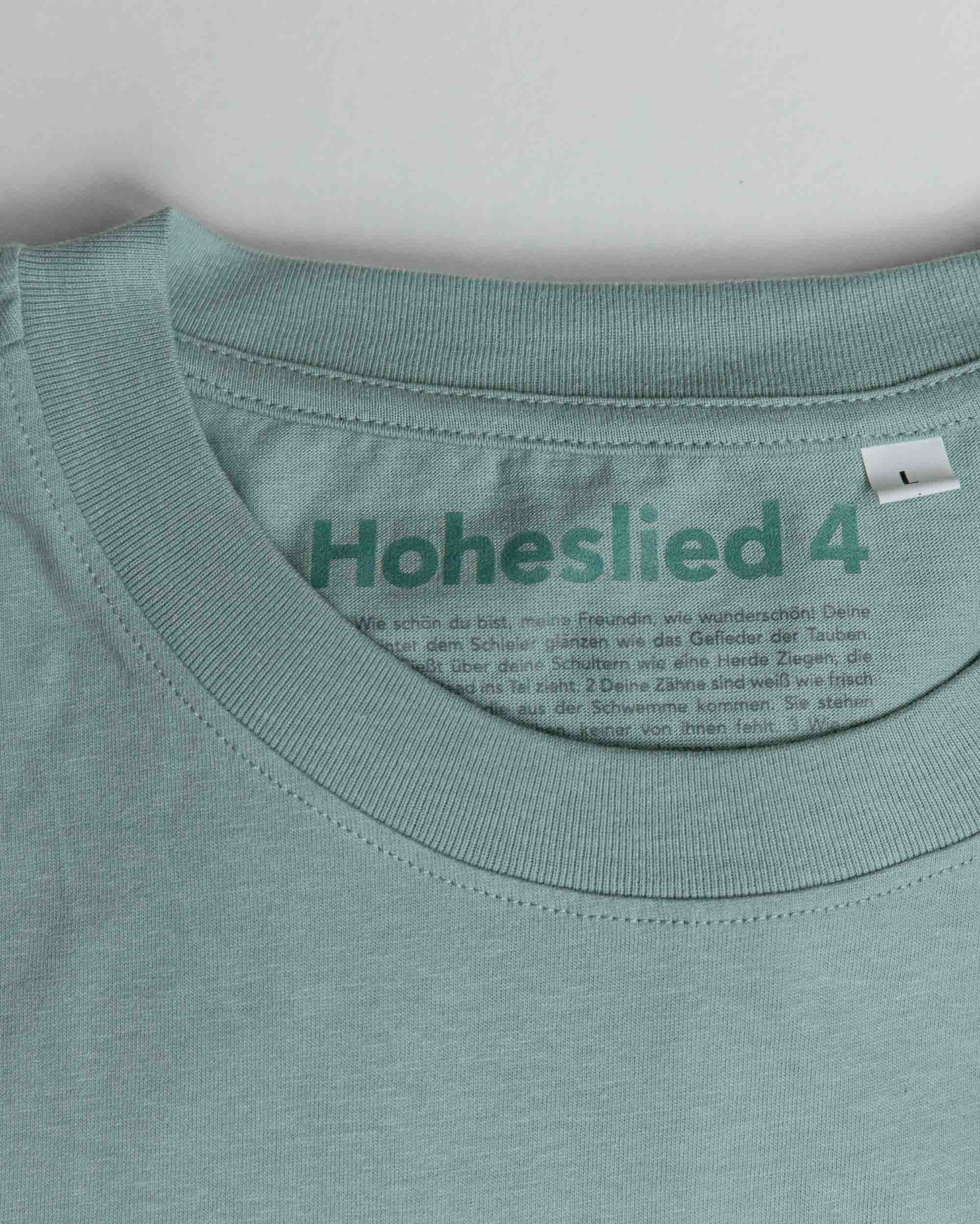 natürlich / tshirt / hoheslied 4 10 Modisches christliches T-Shirt mit Gebetsmotiven, nachhaltige Markenmode.