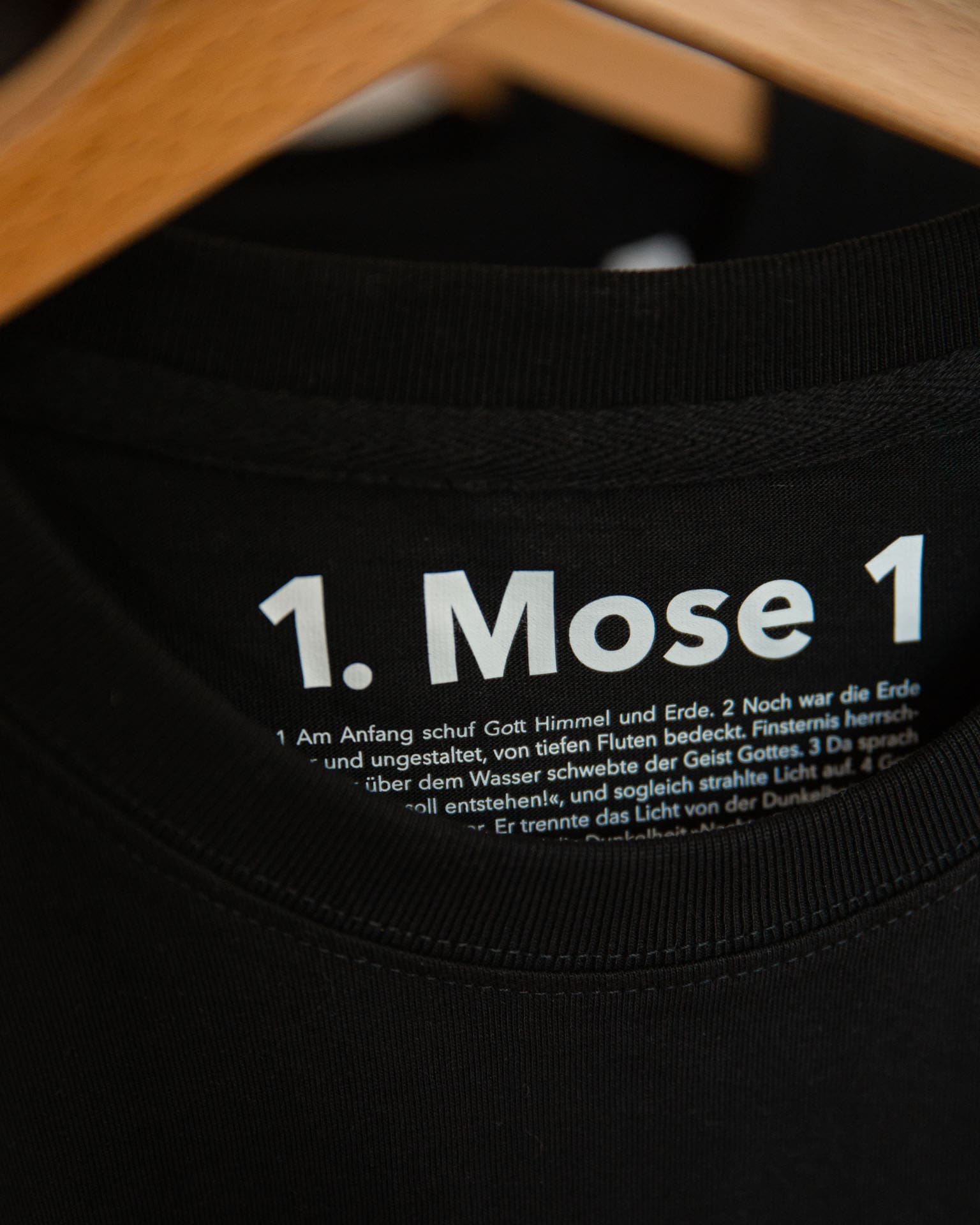göttlich / tshirt / 1 mose 1 14 Glaubensbekenntnis T-Shirt mit Bibelvers, christliche Mode, christlicher Glaube, religiöse Kleidung.