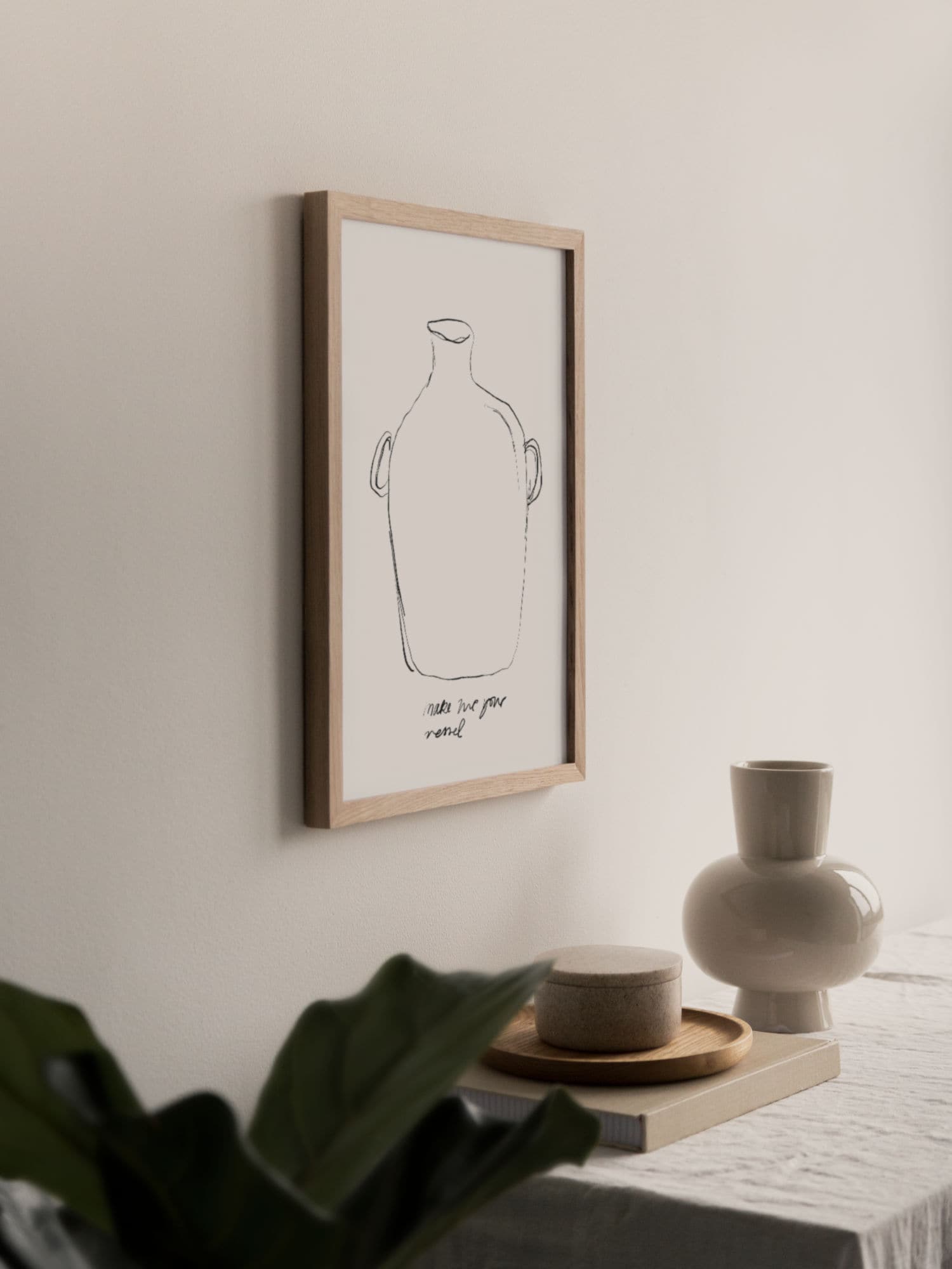 Poster "Make me your vessel" 12 Moderne christliche Wandkunst, minimalistischer Bibelvers, christliche Dekoration, Glaube Kunst.