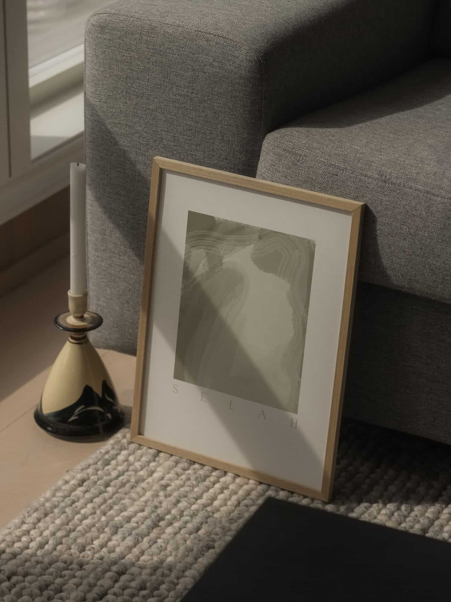 Poster "Selah" - minimalistisch, schlicht, modern 14 Moderne christliche Kunstdrucke für Zuhause.