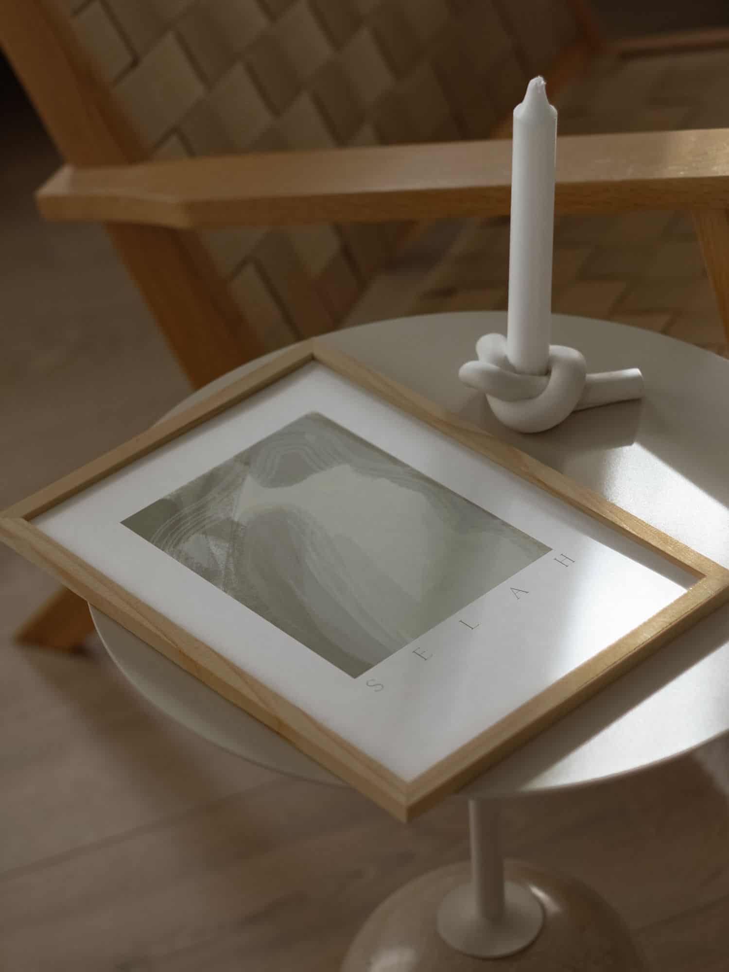 Poster "Selah" - minimalistisch, schlicht, modern 15 Moderne christliche Kunst und Dekoration im minimalistischen Stil.