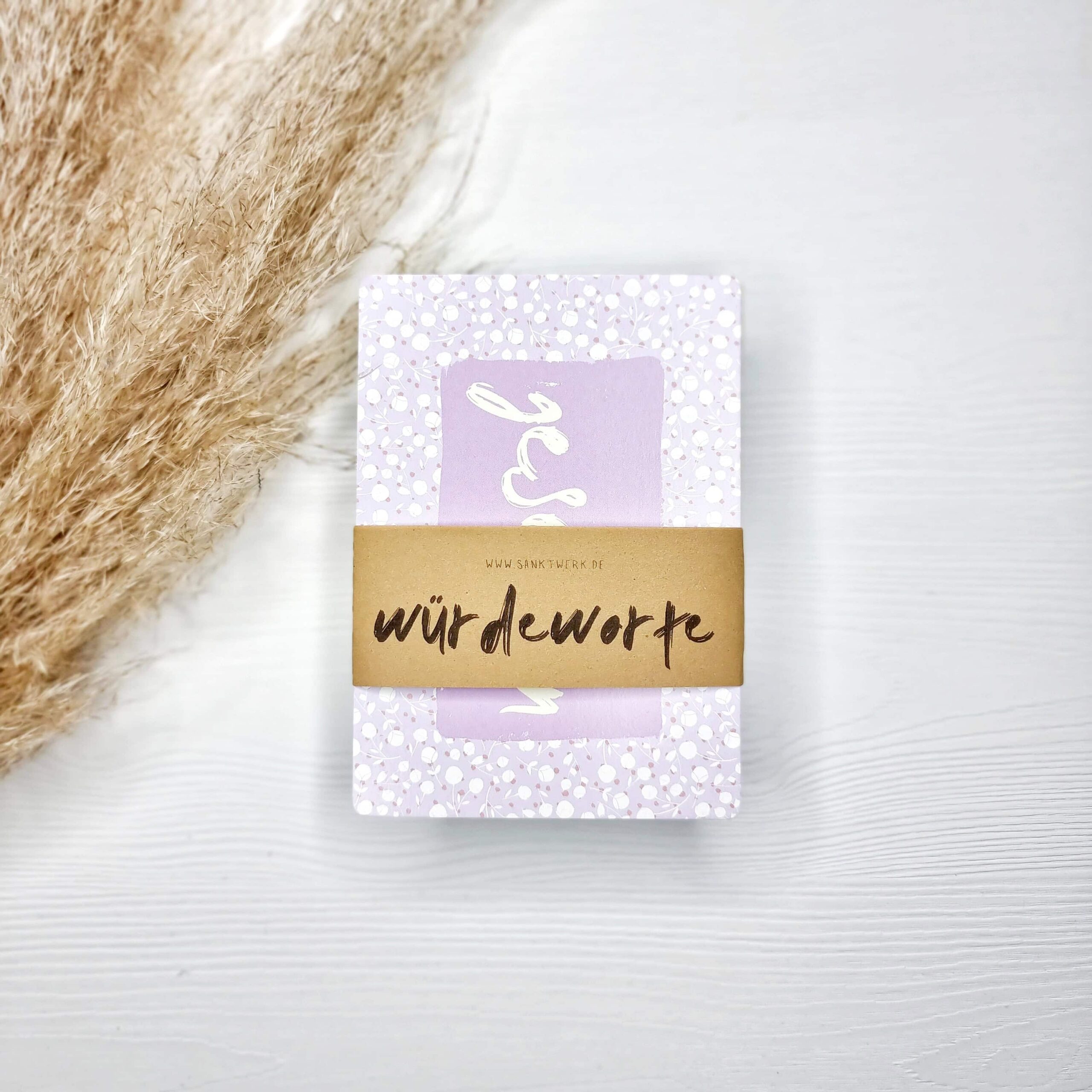Würdeworte Postkartenset 1 Gotteswort Karten mit christlichem Design und Botschaft, Geschenkidee für Gläubige.