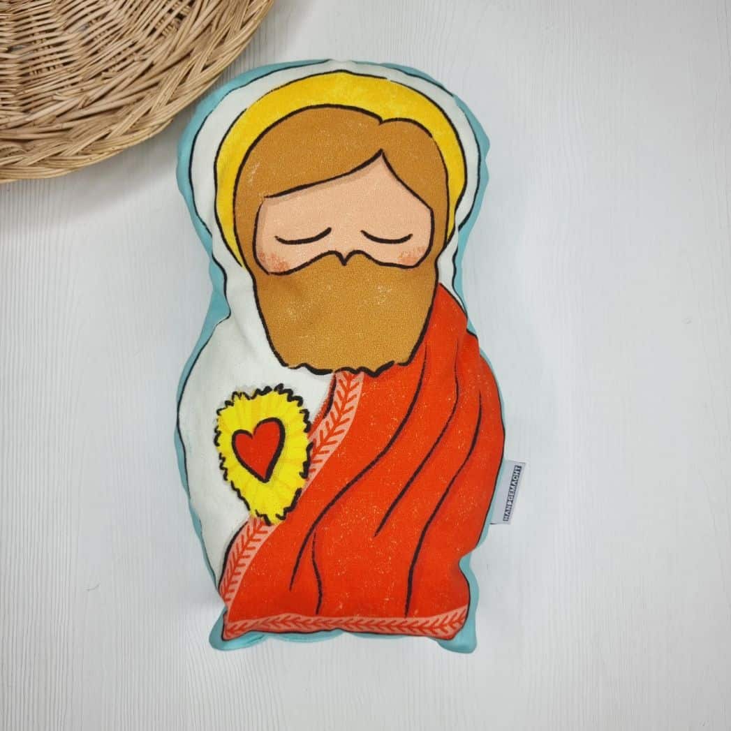 DIY Paket Jesuskissen 14 Gebet Jesus Christ Jesus Kissen, christliche Geschenkartikel, religiöse Dekoration, christliches Design.