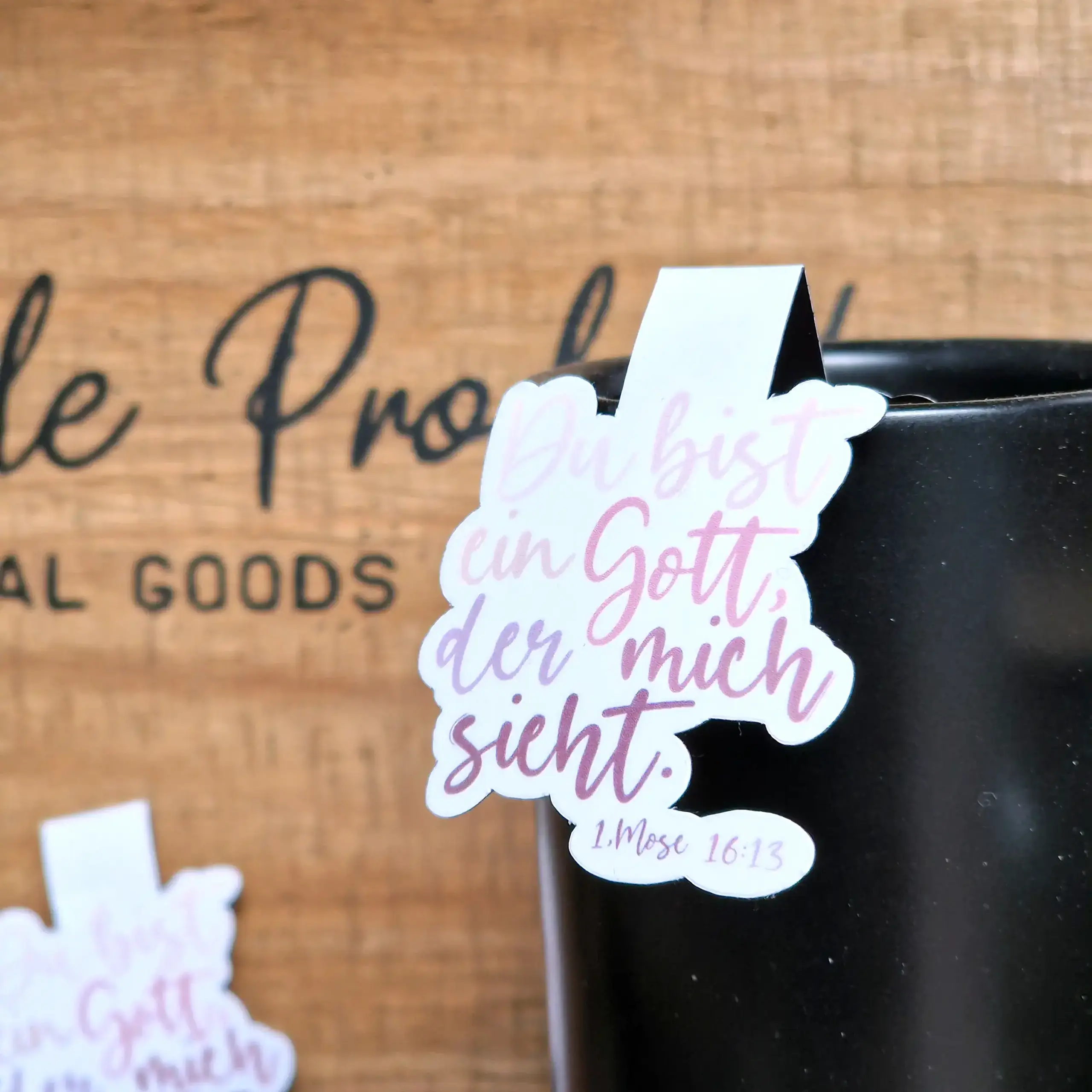 Du bist ein Gott der mich sieht | 1. Mose 16:13 | Magnet-Lesezeichen | Christlich | Geschenk 5 Inspirierende christliche Bibelzitate für Glauben und Inspiration bei Mookho.de.