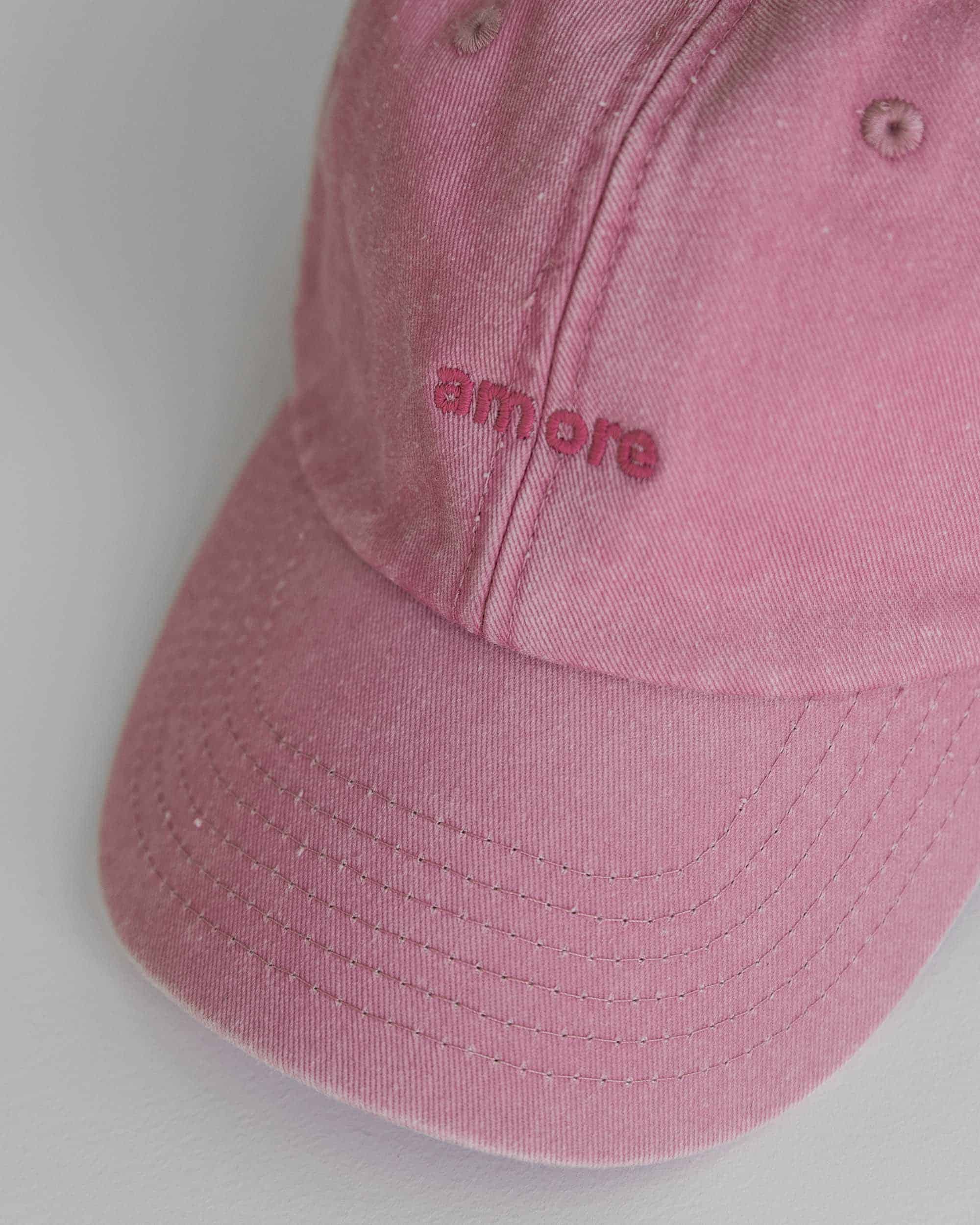 amore / kappe / 1. korinther 13 4 Modischer Pinker Christlicher Baseball Cap, religiöse Mode Accessoire.