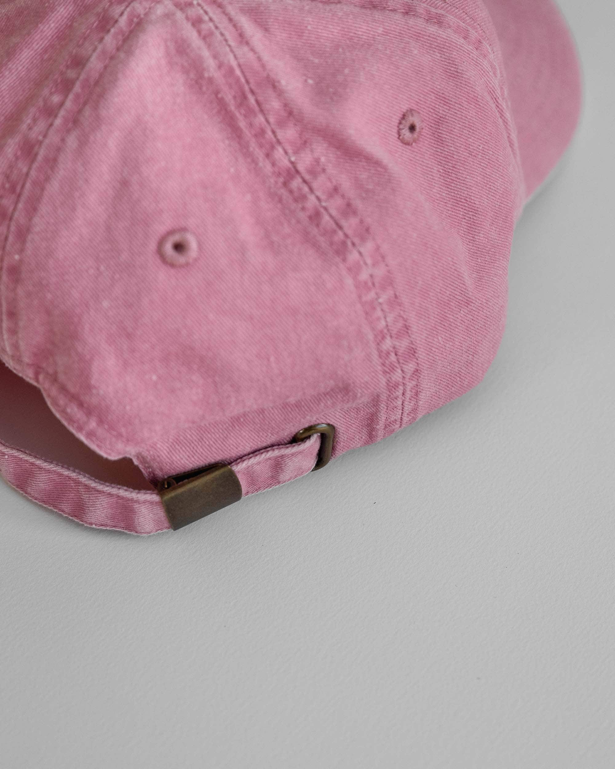 amore / kappe / 1. korinther 13 5 Modischer pinker Baseballcap aus Baumwolle mit verstellbarem Riemen, christliche Marke.