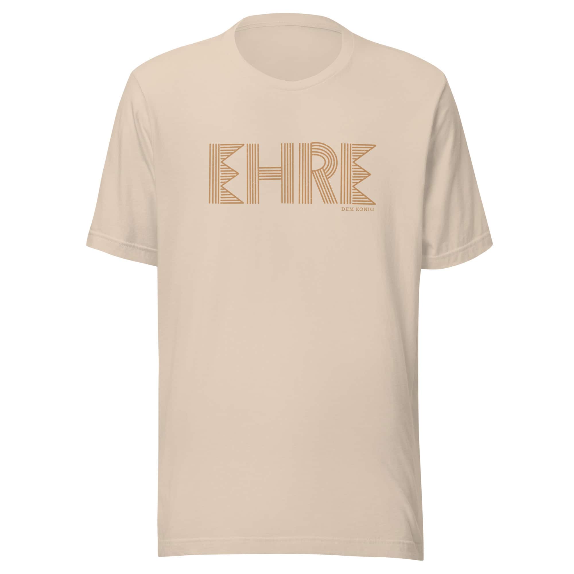 Shirt Ehre dem König 14 Hochwertiges christliches T-Shirt mit KKHR-Design, religiöse Mode, Glauben.