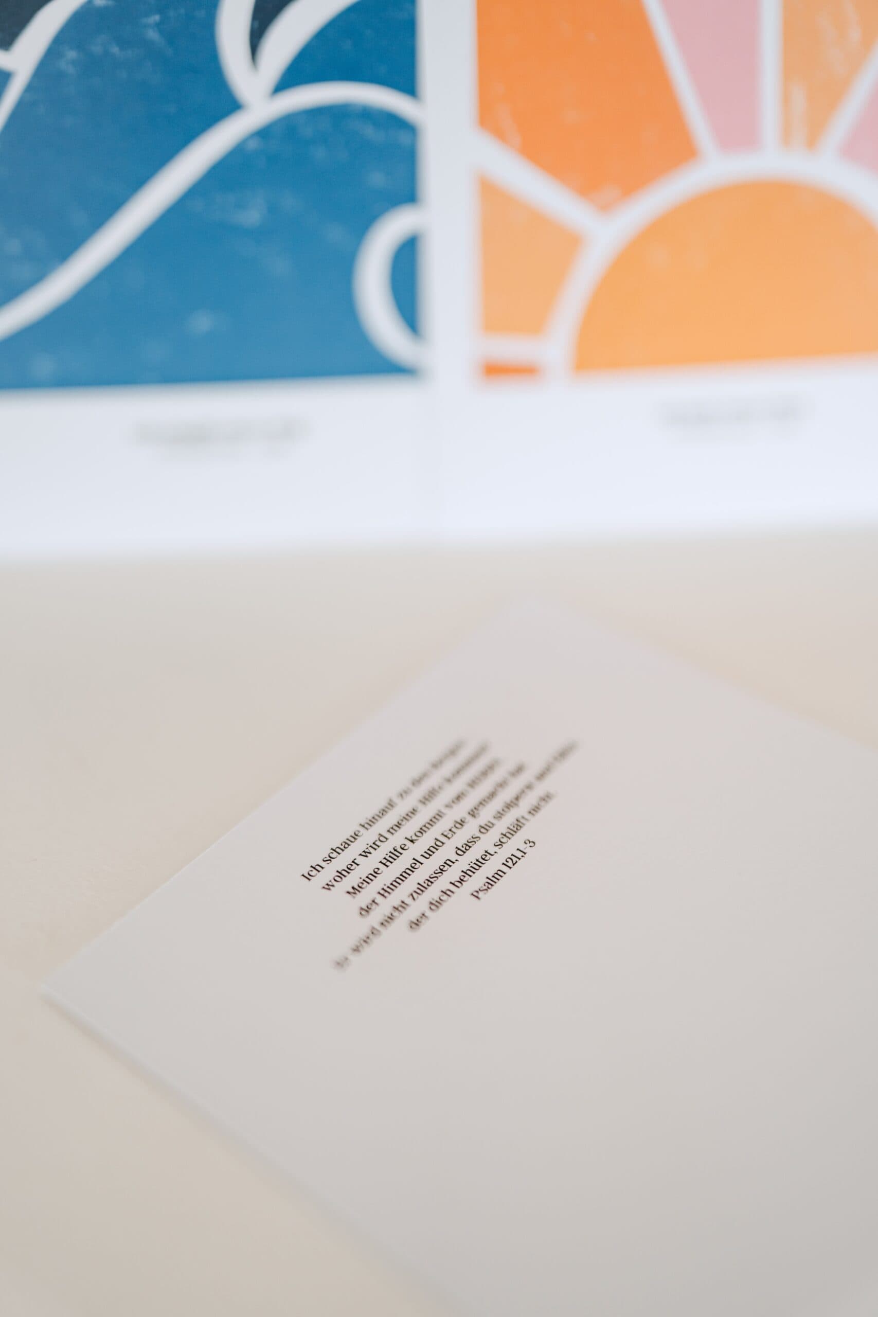 3er Set Postkarten ZUSAGEN GOTTES 5 Inspirierende christliche Zitate auf Print, christliche Botschaft, Glaube und Schreibwaren.