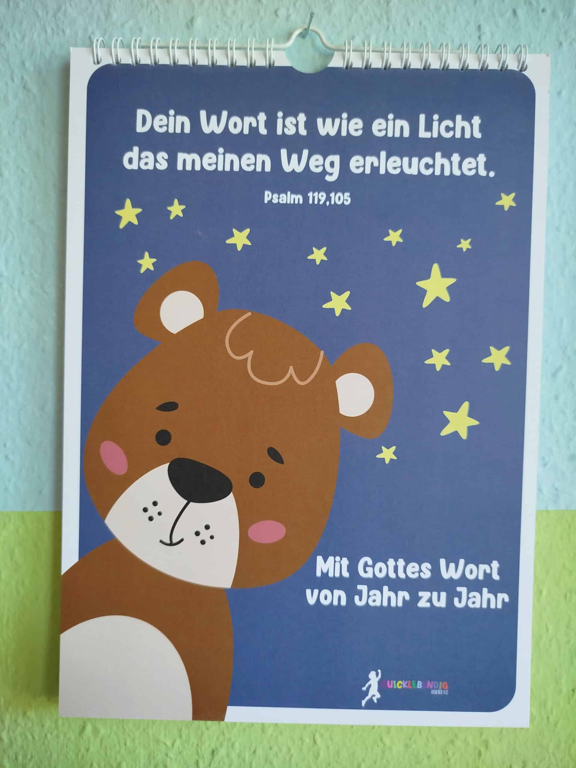 Gebetswand für Kinder mit Bibelvers und christlichem Motiv, Glaube, Erziehung, Inspiration.