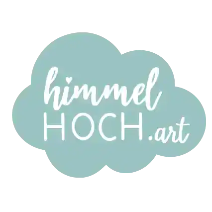 Himmel Hoch Art Logo für christliche Marken auf mookho.de.
