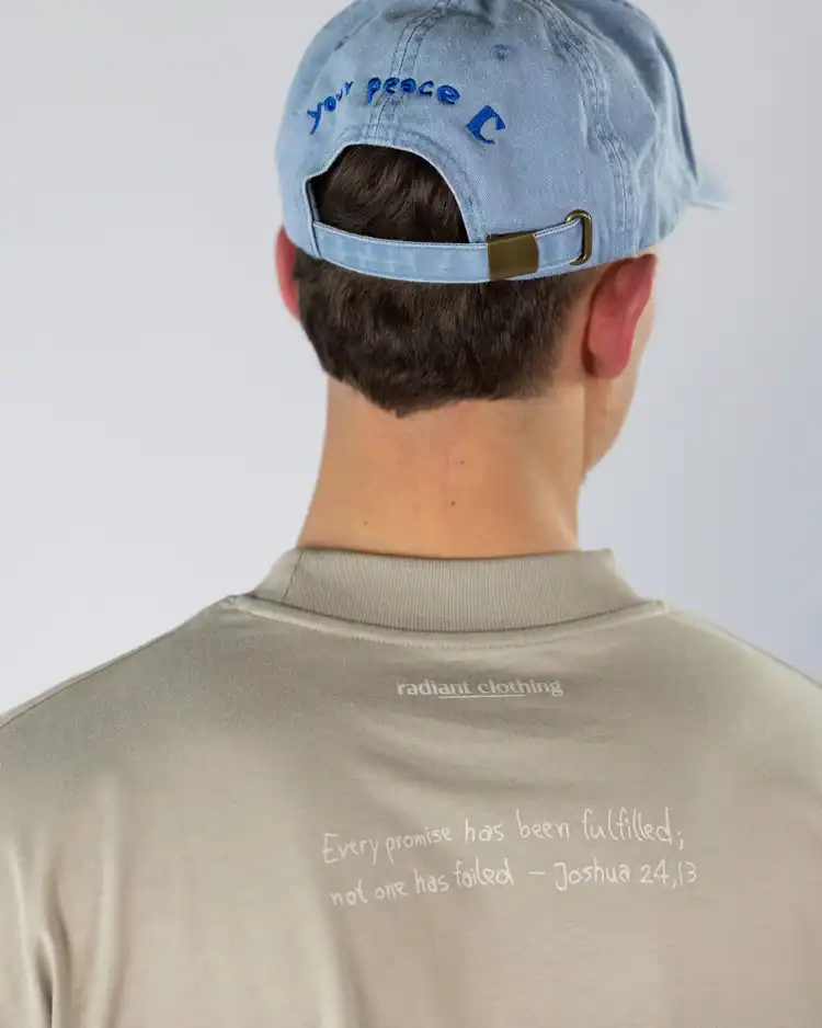 Promise T-Shirt 13 Gebetsthema Christliche Kleidung, Bibelzitate, Modische christliche Marke, Glaubensbekleidung für Christen.