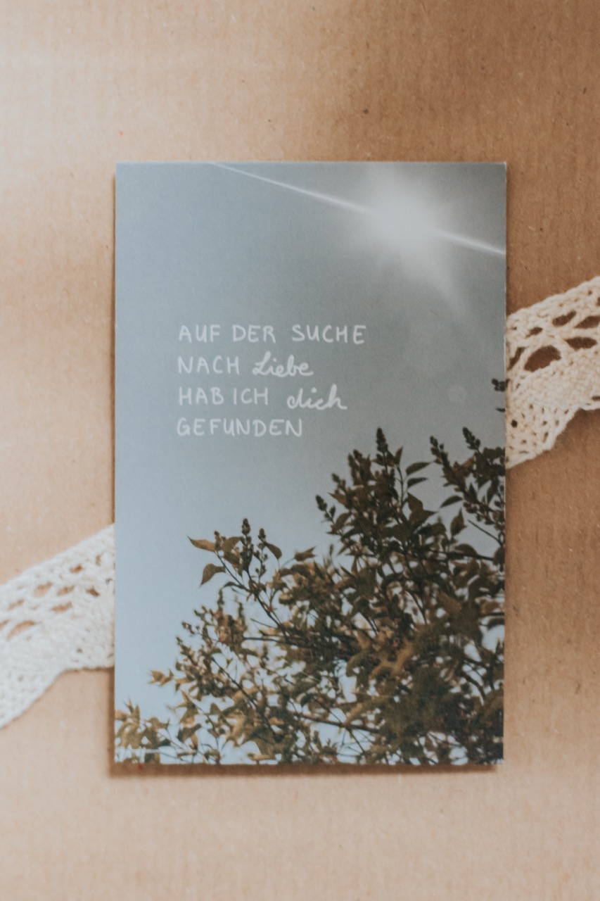 Liebe dich - Minikarte 6 Liebe dich - Minikarte – Bild 2