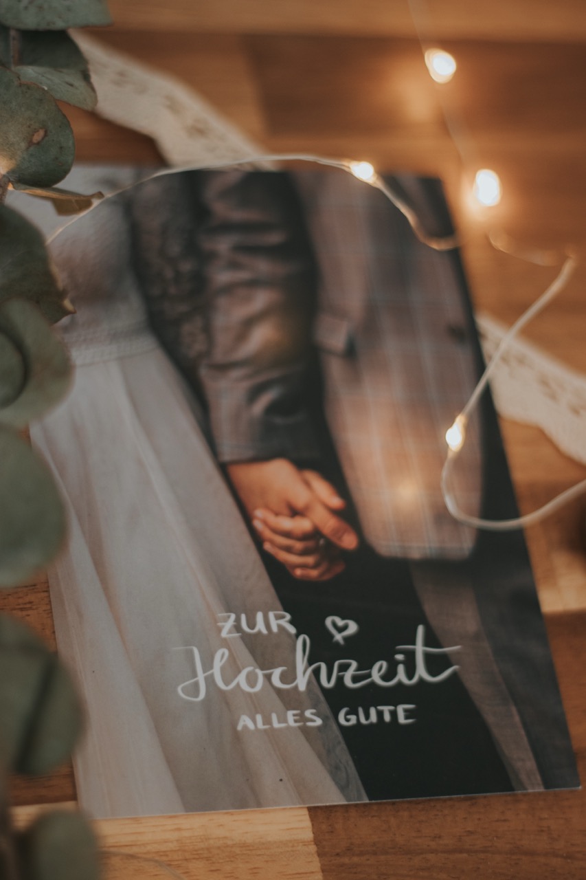Zur Hochzeit - Fotokarte 12 Zur Hochzeit - Fotokarte – Bild 2