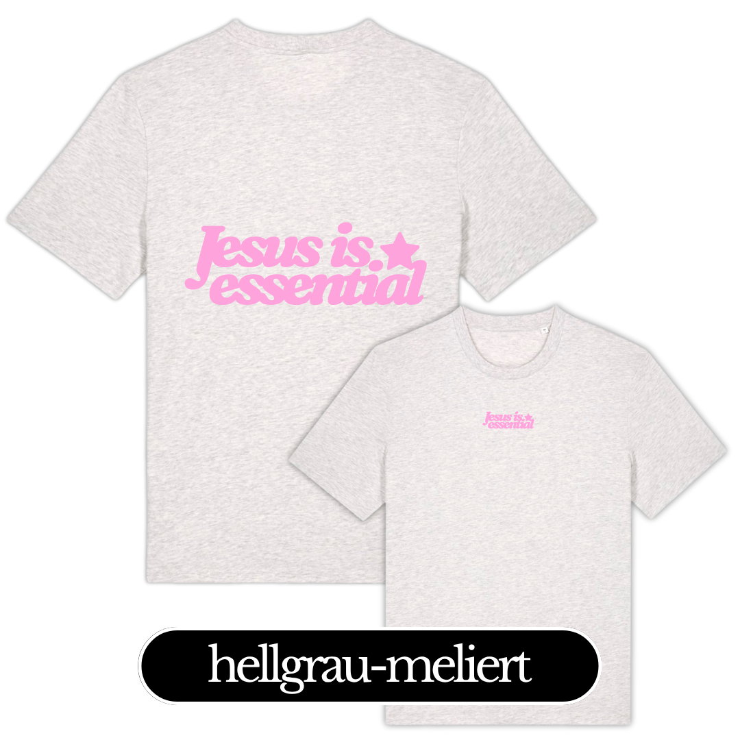 JESUS IS ESSENTIAL - christliches T-Shirt 14 Jesus ist essenziell T-Shirt, christliche Botschaft, religiöse Kleidung, christliches Design.
