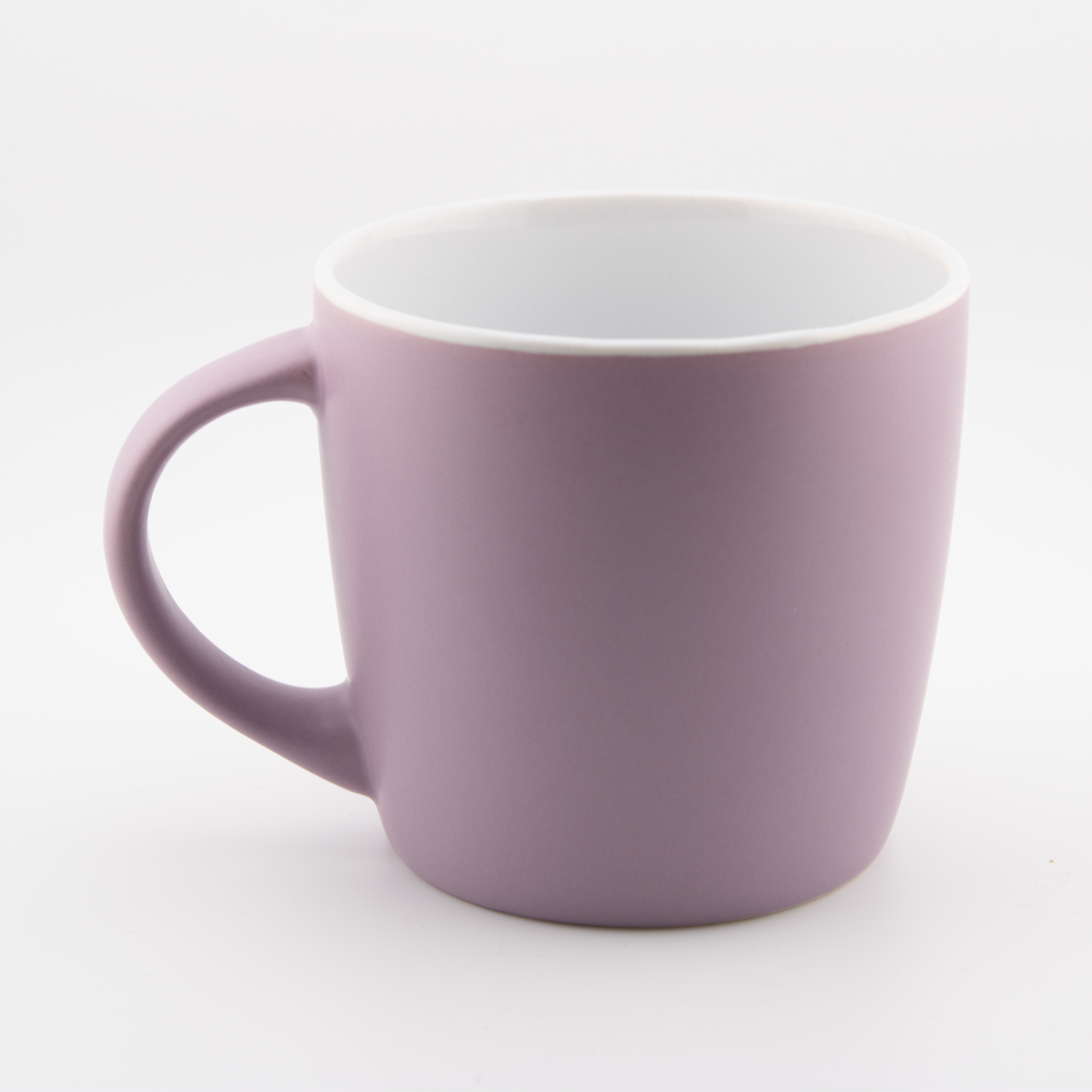 Dankbar | Tasse 18 Lila Tasse auf weißem Hintergrund, ideal für christliche Markenprodukte.