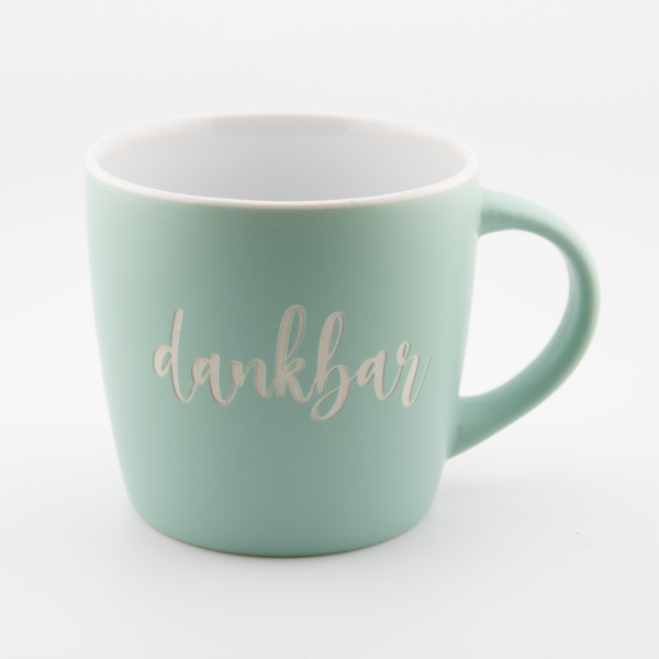 Tasse mit 'dankbar' Aufschrift, christliches Geschenk, Kaffeetasse, Geschenkidee.